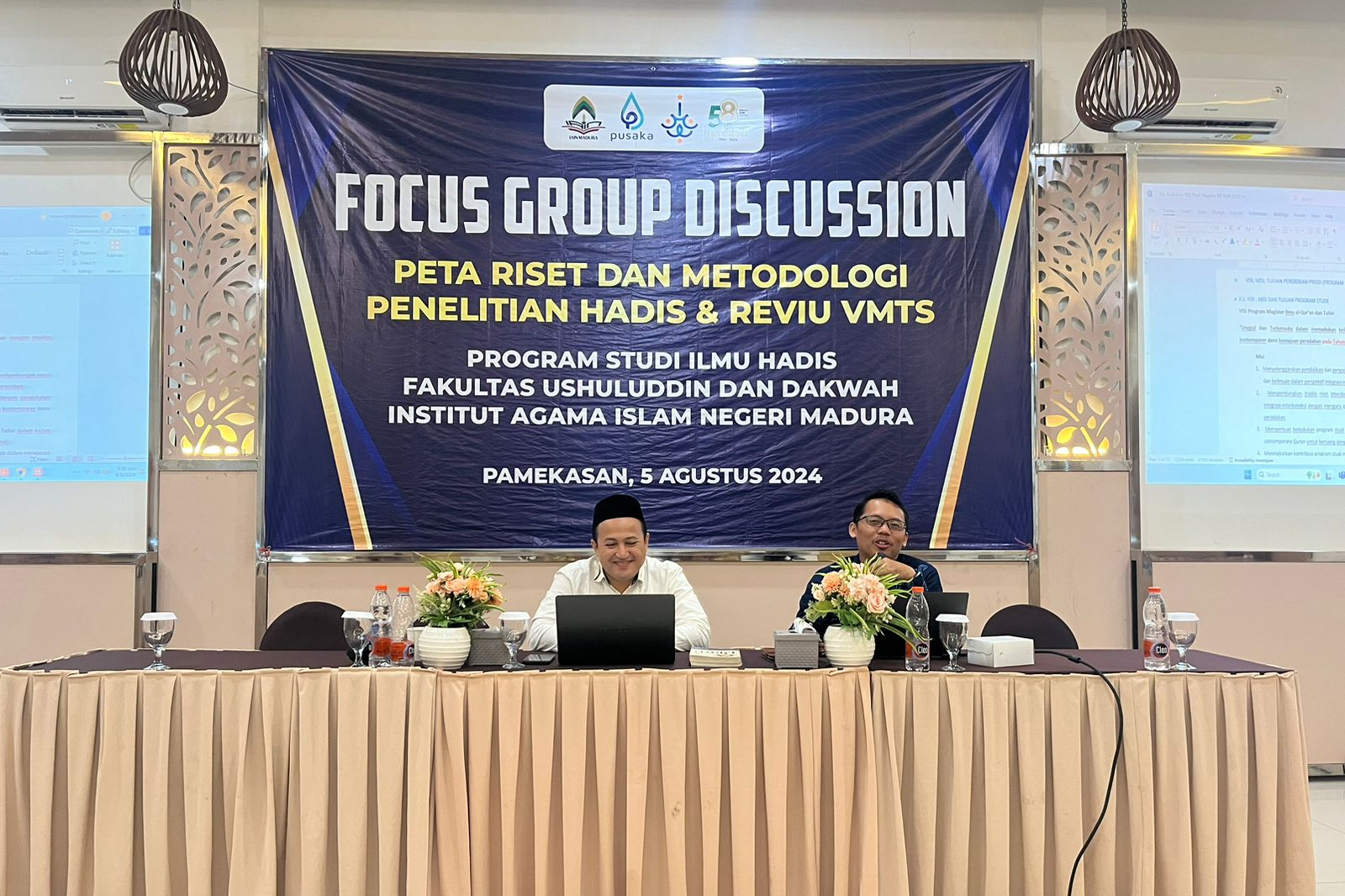 Prodi Ilmu Hadis Gelar FGD Peta Riset dan Metodologi Penelitian Hadis